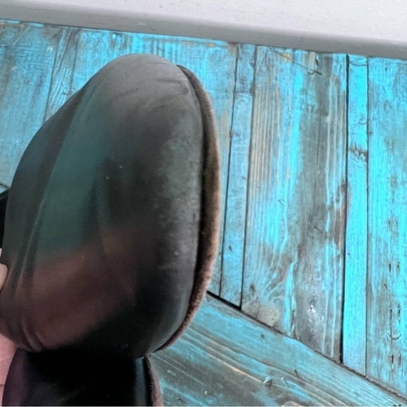 VINCE Nina Leather D'Orsay Flats Size 9.5 - Picture 4 of 9